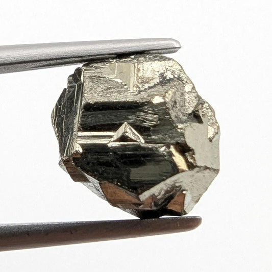 1.73 g Pyrite from Santander, Colombia - Iron Cross Twin of Pyrite - Thumbnail Pyrite Mineral Specimen - Pyritohedron Crystal