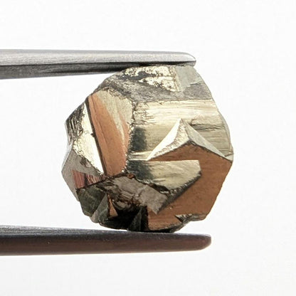 1.73 g Pyrite from Santander, Colombia - Iron Cross Twin of Pyrite - Thumbnail Pyrite Mineral Specimen - Pyritohedron Crystal