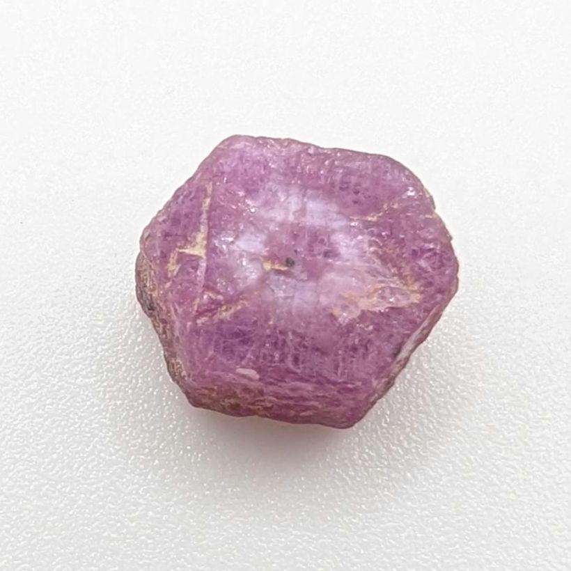 1.16 g Rough Purple Ruby – Natural Unheated Ruby Corundum - Raw Ruby Gemstone - Ruby Crystal Specimen - UV Reactive - Tanzania