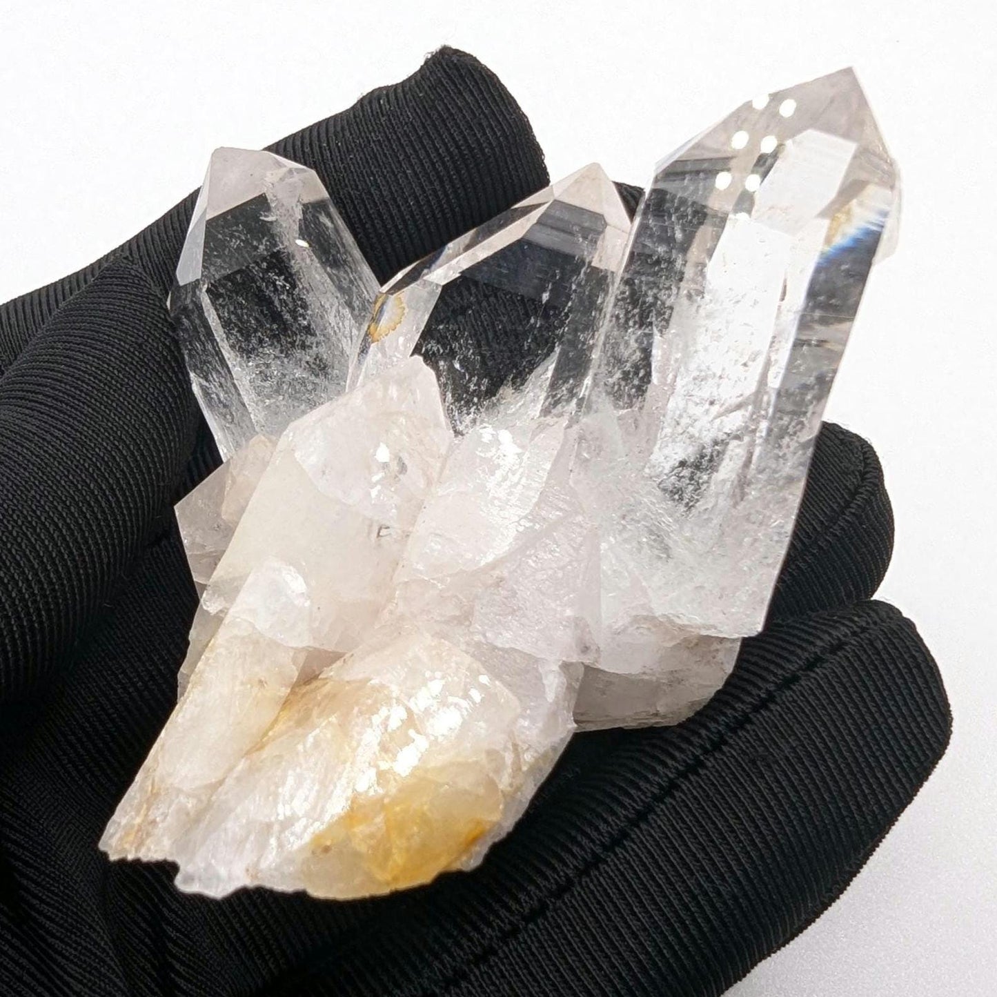 66g Clear Quartz Crystal - Natural Quartz Cluster with High Clarity - La Belleza, Colombia - Raw Clear Quartz Mineral Specimen