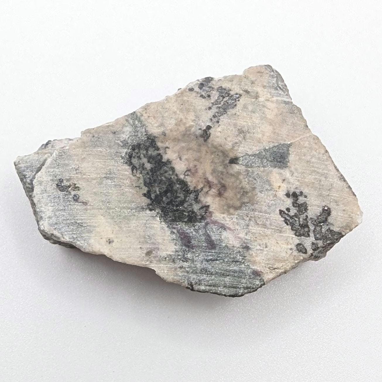 34g Native Silver Ore - Cobalt, Ontario, Canada - Silver, Cobaltite, and Pentlandite - Slab of Silver Ore - Silver Minerals