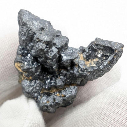 14g Rare Acanthite Silver Ore Crystals - Bou Azzer, Morocco - Raw Silver Sulfide Minerals - Silver Minerals Specimen - Rough Silver Crystals