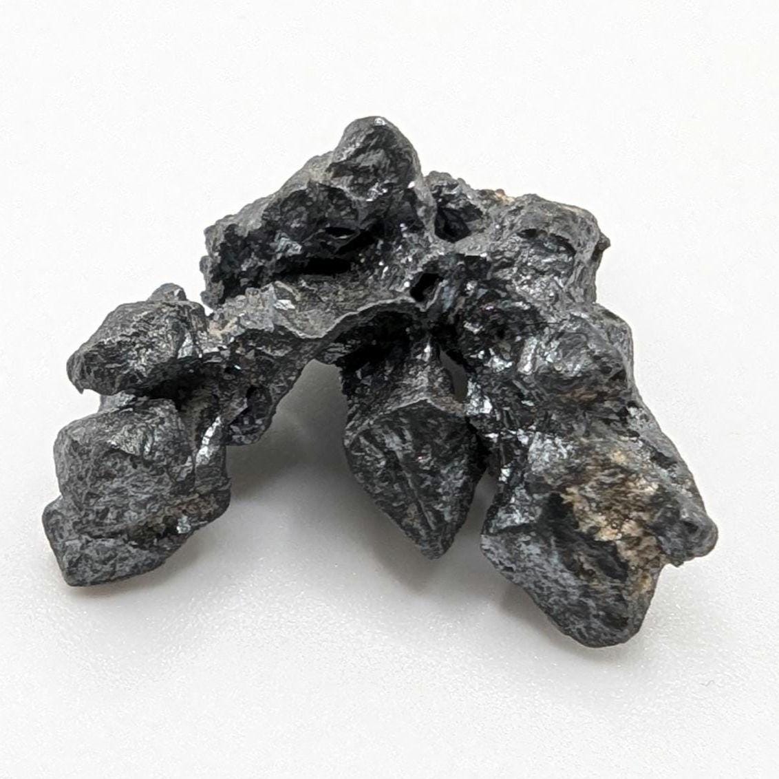 10g Rare Acanthite Silver Ore Crystals - Bou Azzer, Morocco - Raw Silver Sulfide Minerals - Silver Minerals Specimen - Rough Silver Crystals