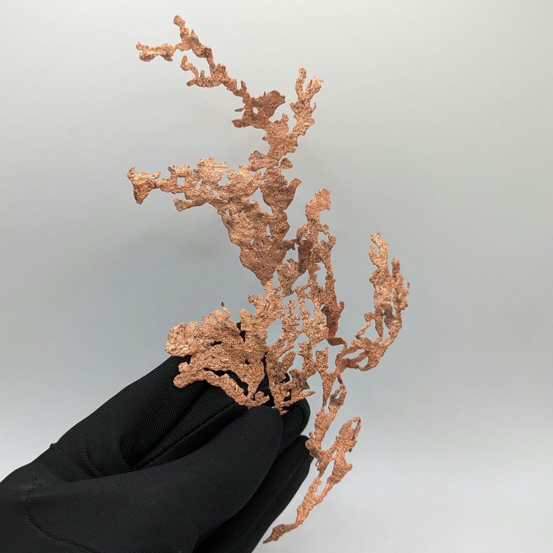 25.70g Native Copper Branch Specimen - Keweenaw Peninsula, Michigan - Natural Copper Ore Crystal from Michigan, USA - Fine Minerals