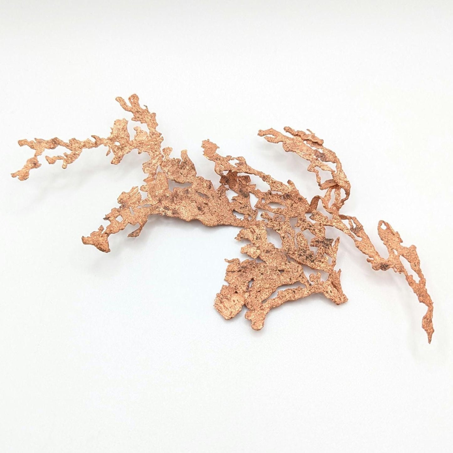 25.70g Native Copper Branch Specimen - Keweenaw Peninsula, Michigan - Natural Copper Ore Crystal from Michigan, USA - Fine Minerals