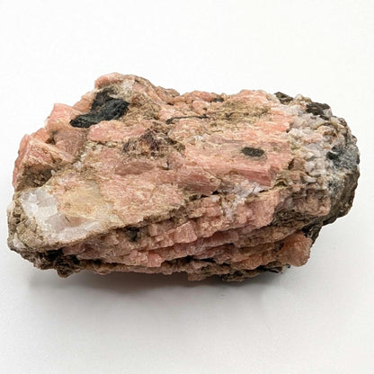 184g Serandite with Aegirine on Albite - Mont Saint-Hilaire, Québec, Canada - Serandite Mineral Specimen - Canadian Combination Mineral