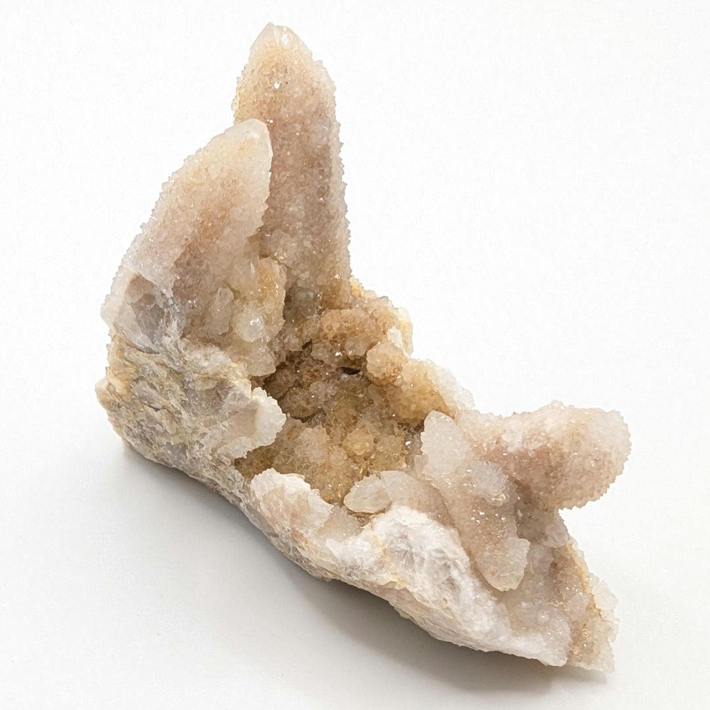 91g Spirit Quartz Cluster - Mpumalanga, South Africa - Natural Cactus Quartz Specimen - Spirit Quartz Crystals