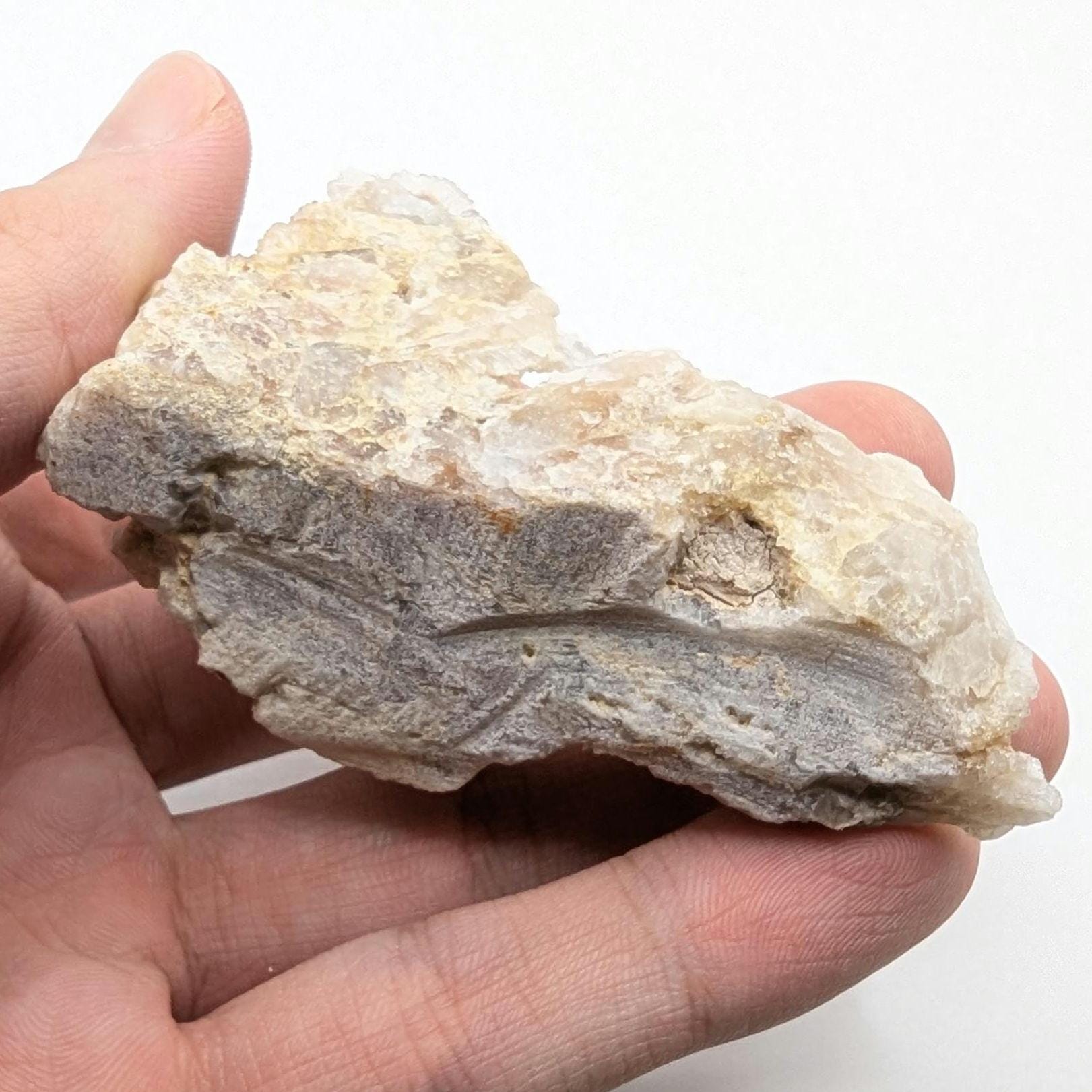 91g Spirit Quartz Cluster - Mpumalanga, South Africa - Natural Cactus Quartz Specimen - Spirit Quartz Crystals