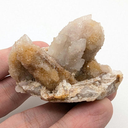 67g Spirit Quartz Cluster - Mpumalanga, South Africa - Natural Cactus Quartz Specimen - Spirit Quartz Crystals