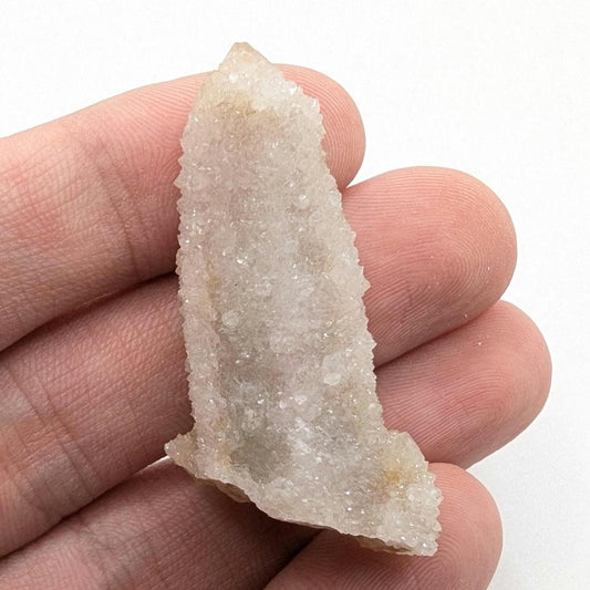 12g Spirit Quartz Point - Mpumalanga, South Africa - Natural Druzy Cactus Quartz Specimen - Spirit Quartz Crystals