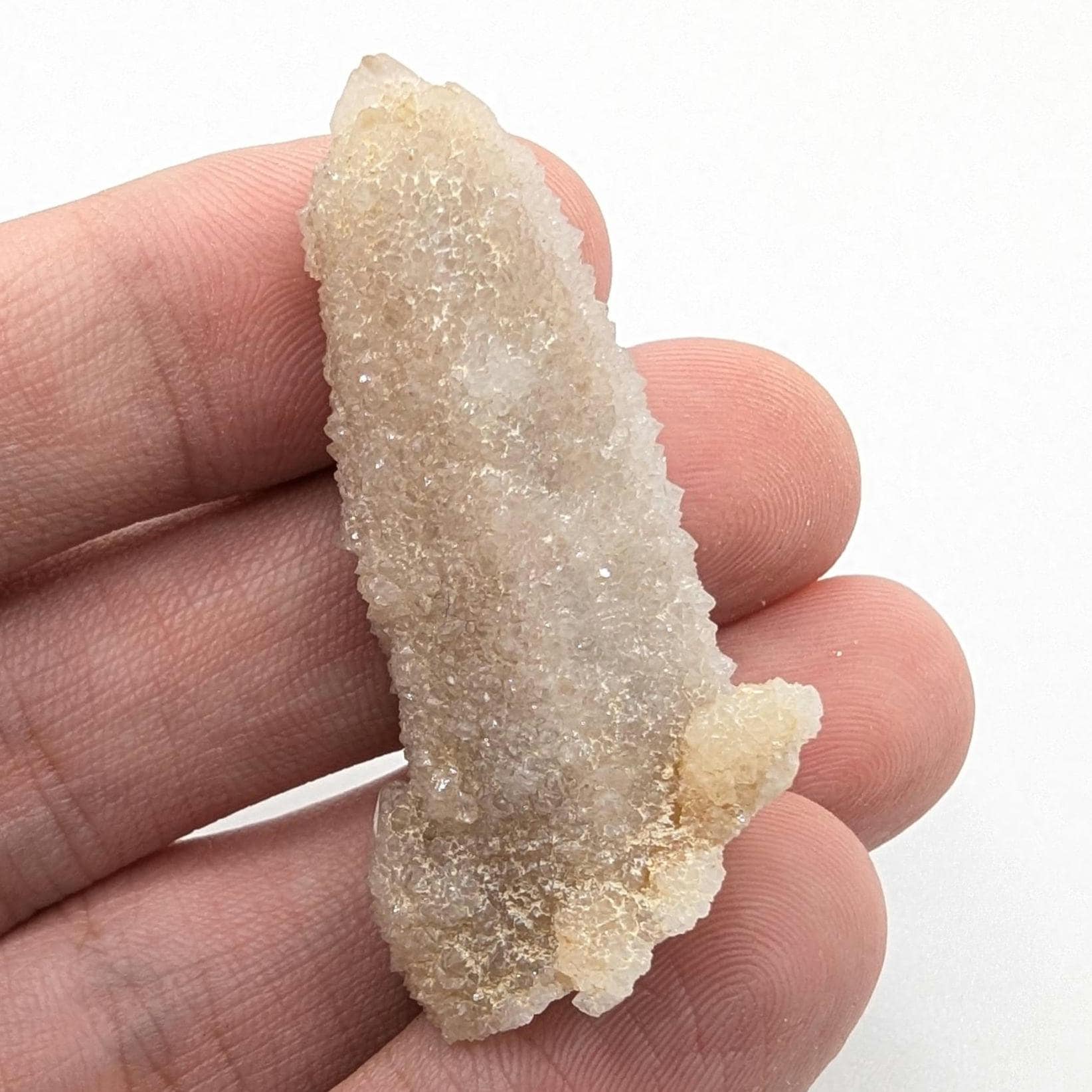 12g Spirit Quartz Point - Mpumalanga, South Africa - Natural Druzy Cactus Quartz Specimen - Spirit Quartz Crystals