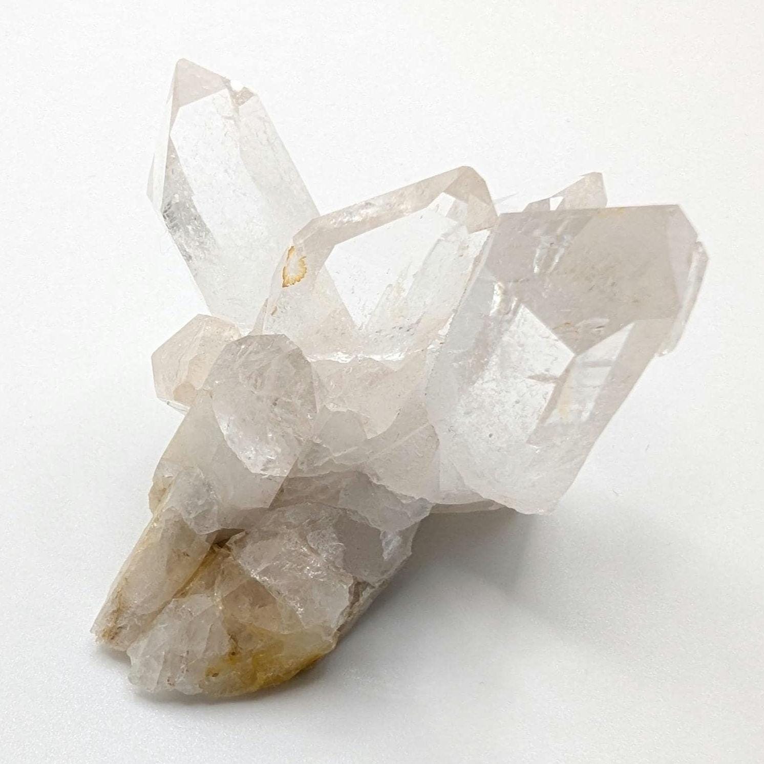 71g Clear Quartz Crystal - Natural Quartz Cluster with High Clarity - La Belleza, Colombia - Raw Clear Quartz Mineral Specimen