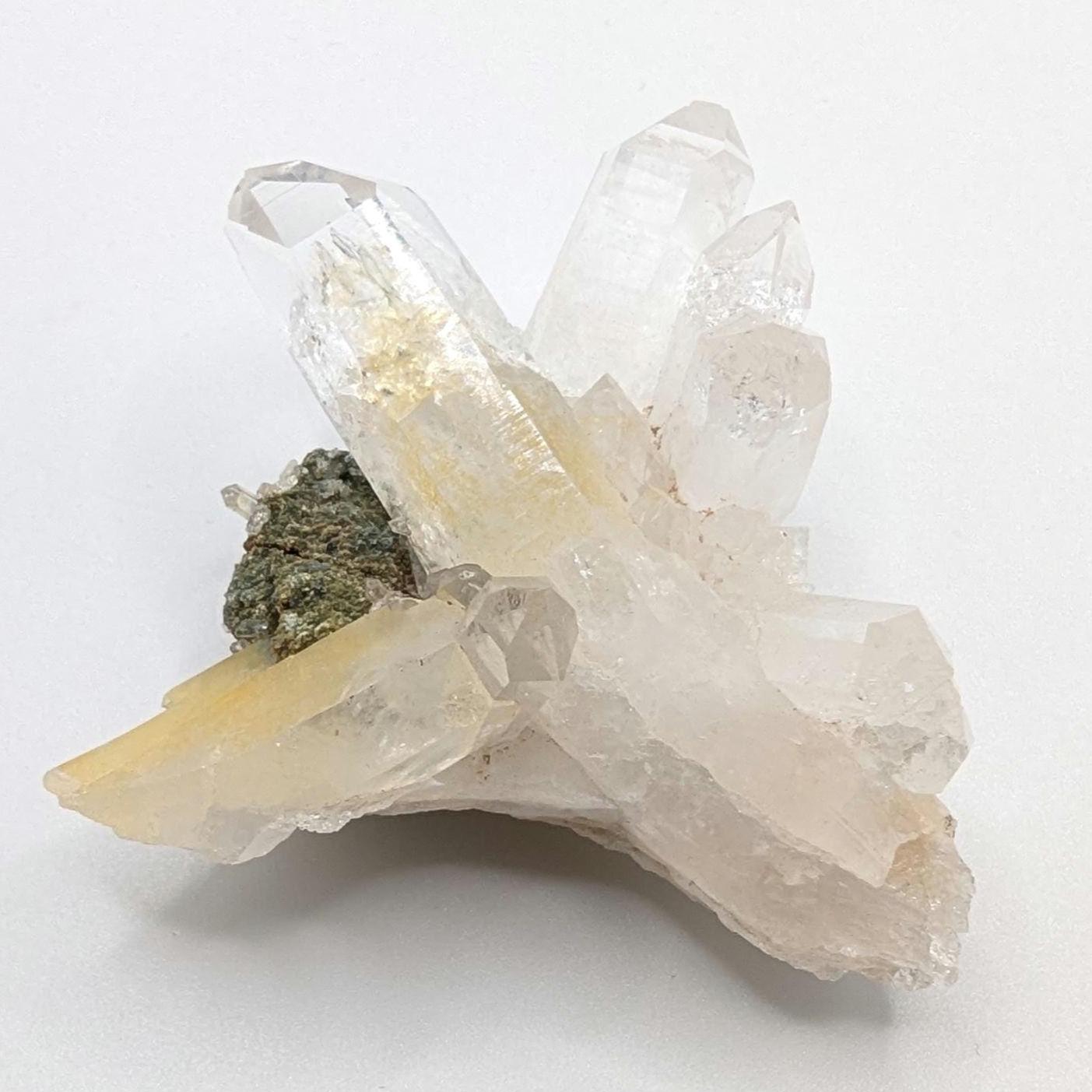 66g Clear Quartz Crystal - Natural Quartz Cluster with High Clarity - La Belleza, Colombia - Raw Clear Quartz Mineral Specimen