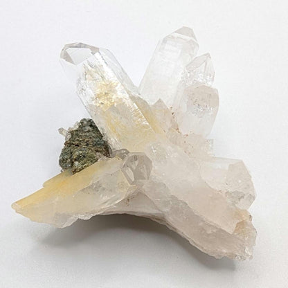 66g Clear Quartz Crystal - Natural Quartz Cluster with High Clarity - La Belleza, Colombia - Raw Clear Quartz Mineral Specimen