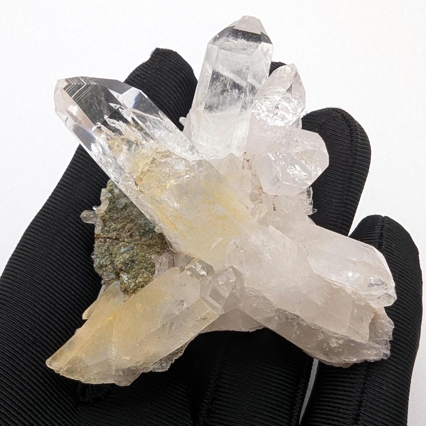 66g Clear Quartz Crystal - Natural Quartz Cluster with High Clarity - La Belleza, Colombia - Raw Clear Quartz Mineral Specimen