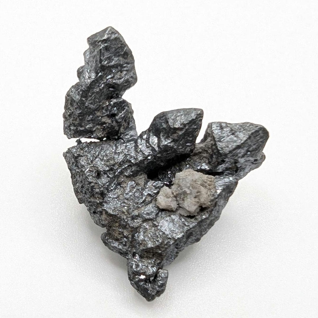 10g Rare Acanthite Silver Ore Crystals - Bou Azzer, Morocco - Raw Silver Sulfide Minerals - Silver Minerals Specimen - Rough Silver Crystals