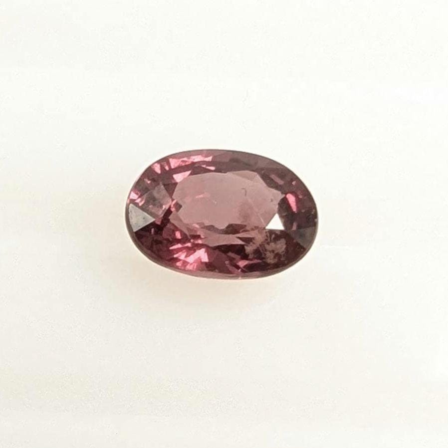 0.93ct Color Shift Garnet - Pink to Brown Color Shift Garnet from Sri Lanka - Untreated Oval Faceted Garnet Gemstone