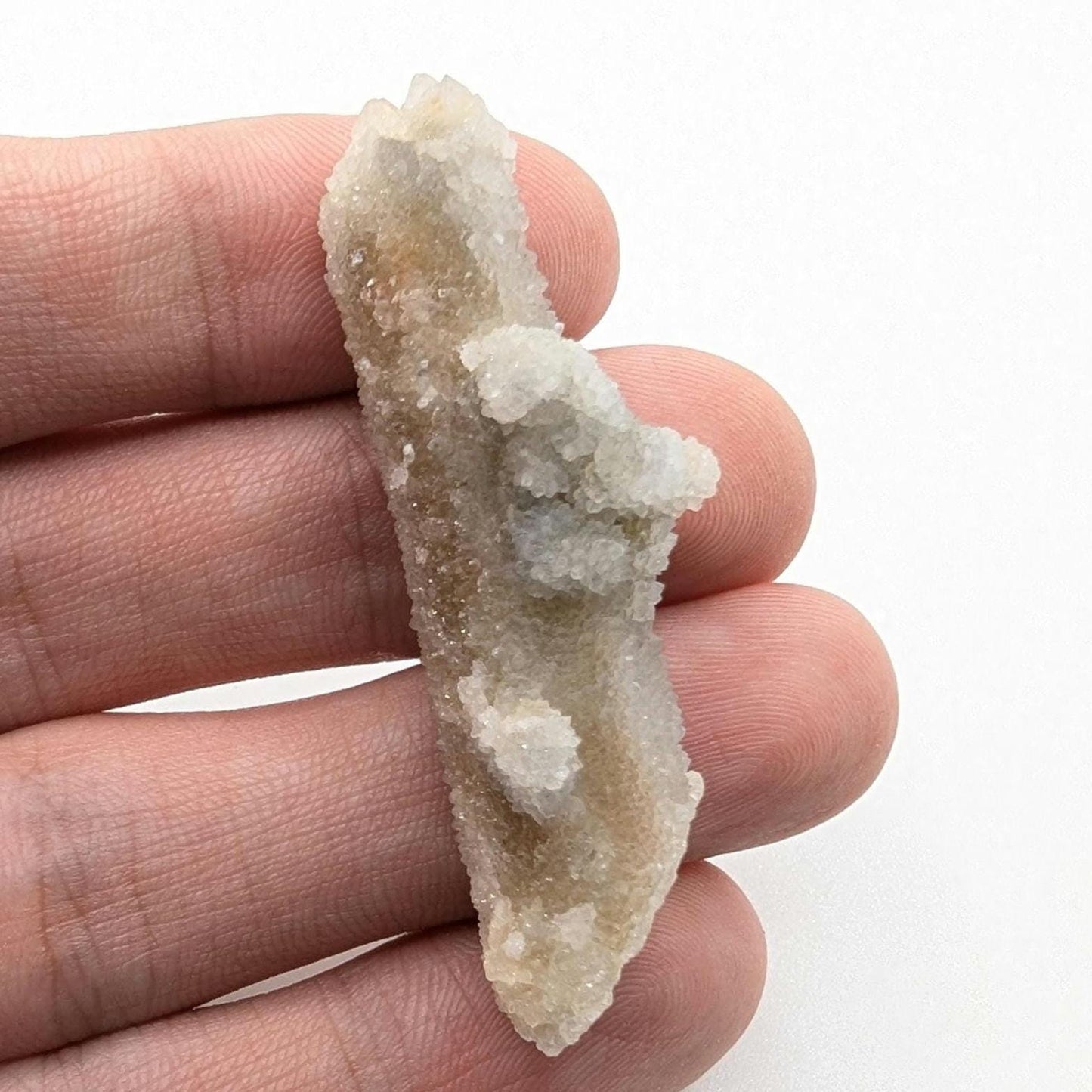 11g Spirit Quartz Point - Mpumalanga, South Africa - Natural Druzy Cactus Quartz Specimen - Spirit Quartz Crystals