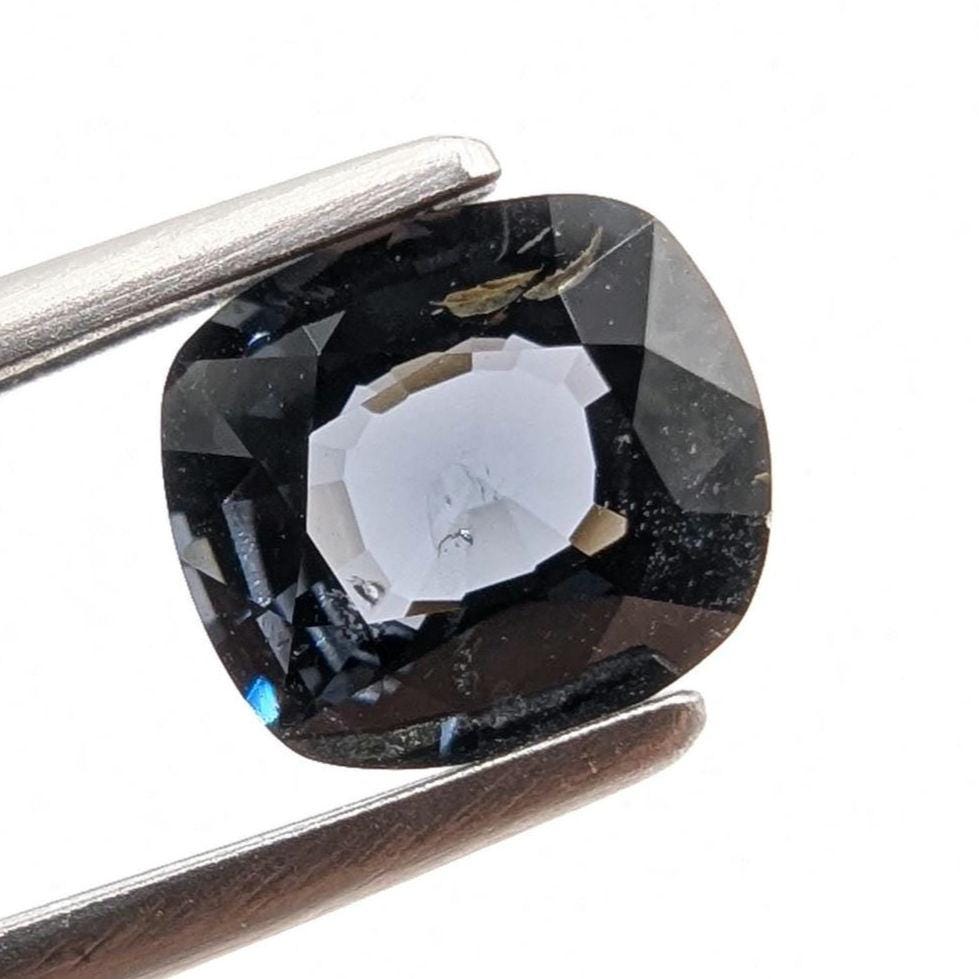 1.11ct VVS Cushion Blue Spinel, Burma (Unheated)