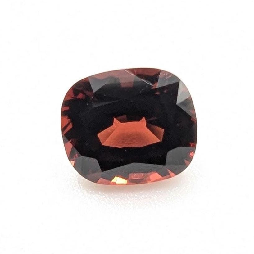 1.00ct VVS Cushion Red Spinel, Burma (Unheated)