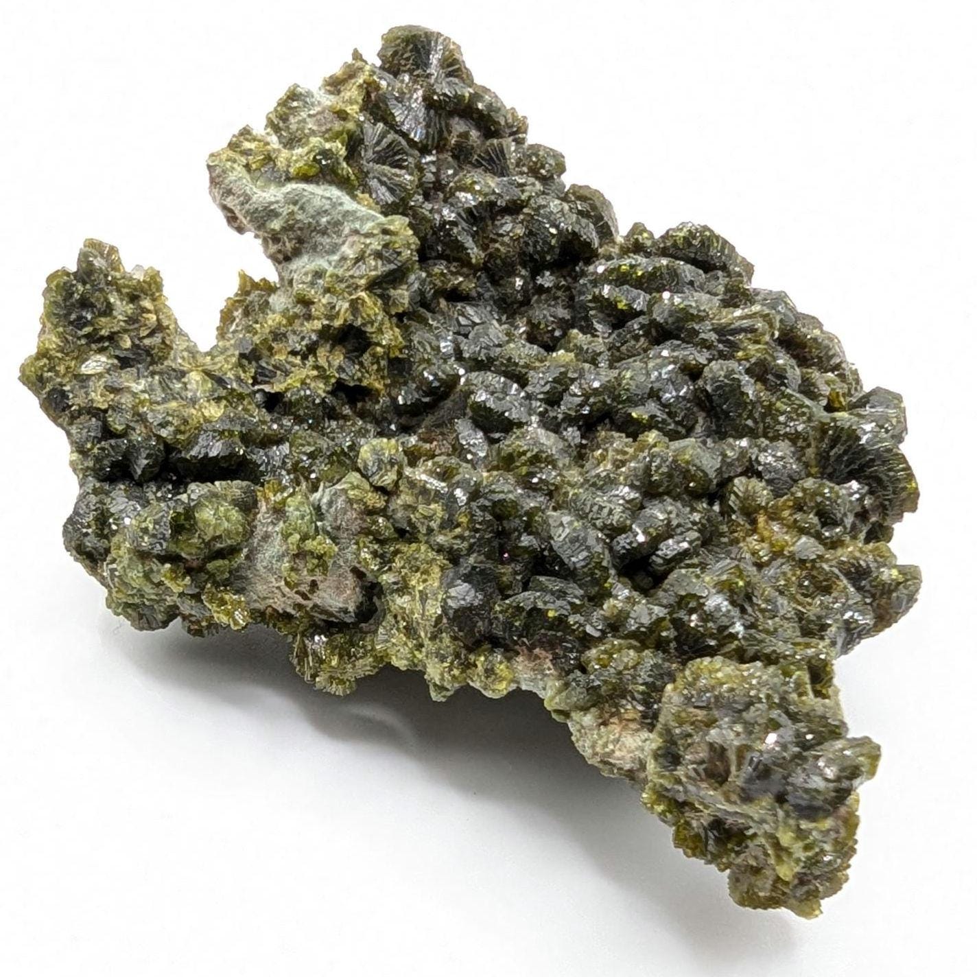 73g Epidote Crystal Cluster - Imilchil, Morocco - Sparkling Green Epidote - Raw Mineral Specimen - Natural Epidote Specimen