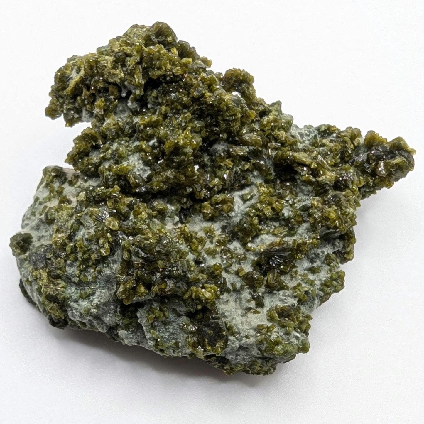 73g Epidote Crystal Cluster - Imilchil, Morocco - Sparkling Green Epidote - Raw Mineral Specimen - Natural Epidote Specimen