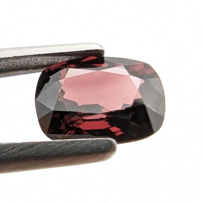 0.85ct VVS Cushion Red Spinel, Burma (Unheated)