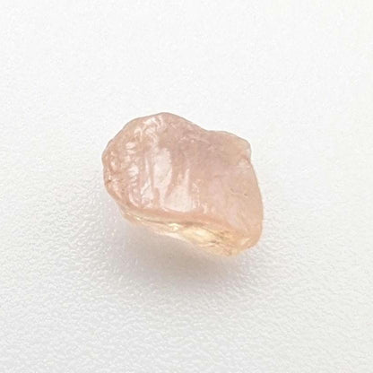 0.81ct Light Padparadscha Sapphire from Madagascar - Natural Orange Pink Sapphire Gemstone - Loose Gemstone Specimens - Facet Rough Sapphire