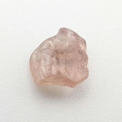 1.49ct Light Padparadscha Sapphire from Madagascar - Natural Orange Pink Sapphire Gemstone - Loose Gemstone Specimens - Facet Rough Sapphire