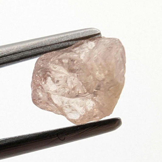 1.29ct Light Padparadscha Sapphire from Madagascar - Natural Orange Pink Sapphire Gemstone - Loose Gemstone Specimens - Facet Rough Sapphire
