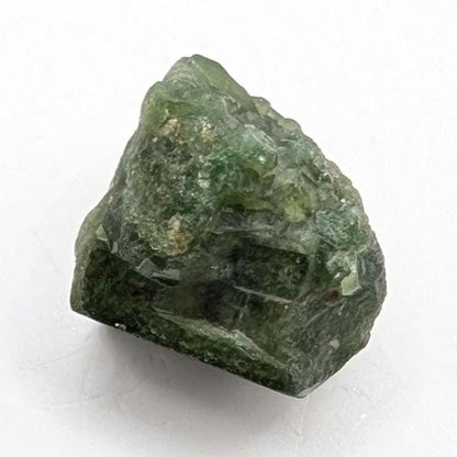 11.48 ct Green Uvite Tourmaline Crystal from Mogok, Myanmar - Natural Tourmaline Gemstone - Burmese Gemstones