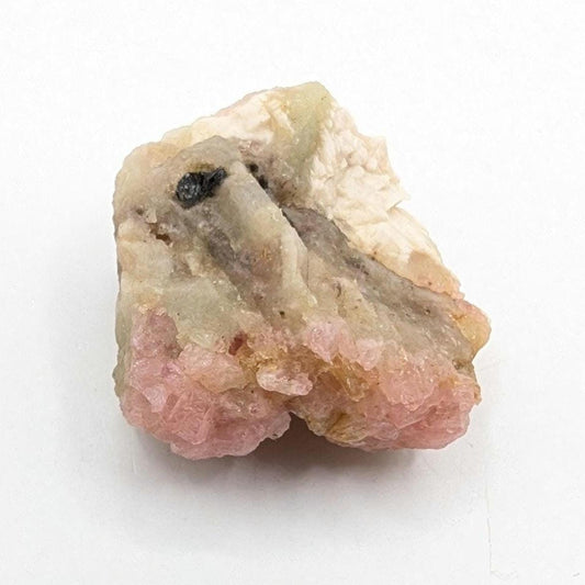 37 ct Pink Tourmaline in Matrix from Mogok, Myanmar - Natural Tourmaline Mineral Specimen - Burmese Minerals
