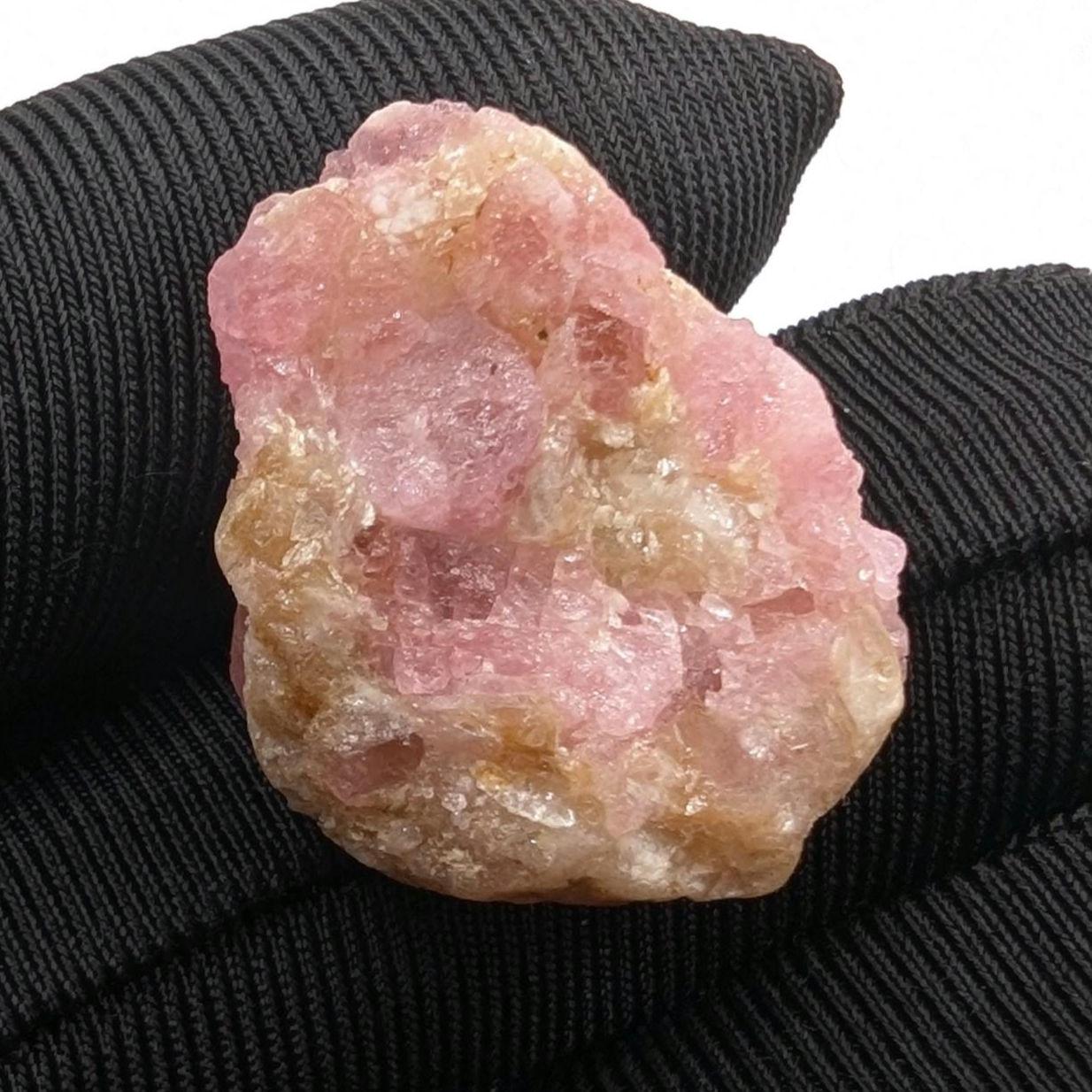 30 ct Pink Tourmaline Crystal in Matrix from Mogok, Myanmar - Natural Tourmaline Mineral Specimen - Burmese Minerals