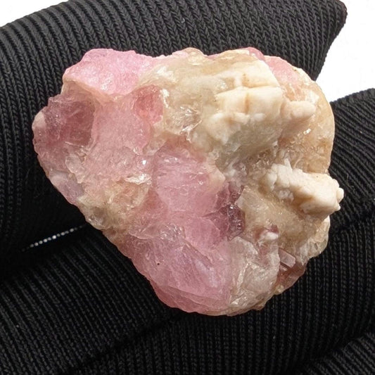 30 ct Pink Tourmaline Crystal in Matrix from Mogok, Myanmar - Natural Tourmaline Mineral Specimen - Burmese Minerals