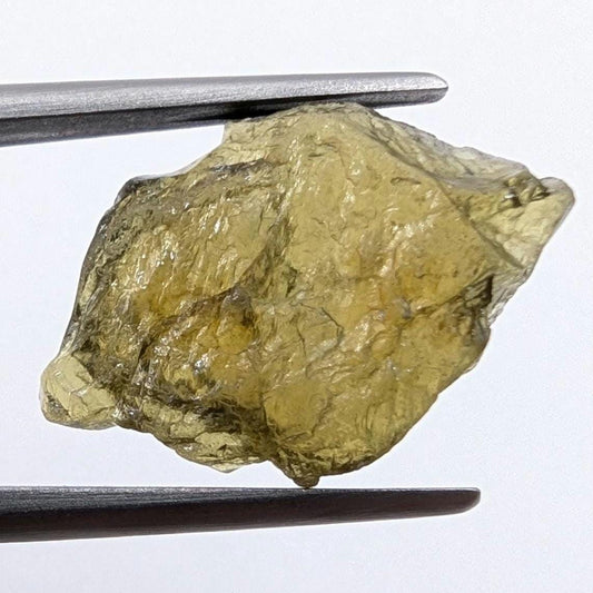 6.84 ct Rare Sinhalite Gem Crystal from Mogok, Myanmar - Natural Yellowish Green Sinhalite Mineral Specimen - Burmese Minerals