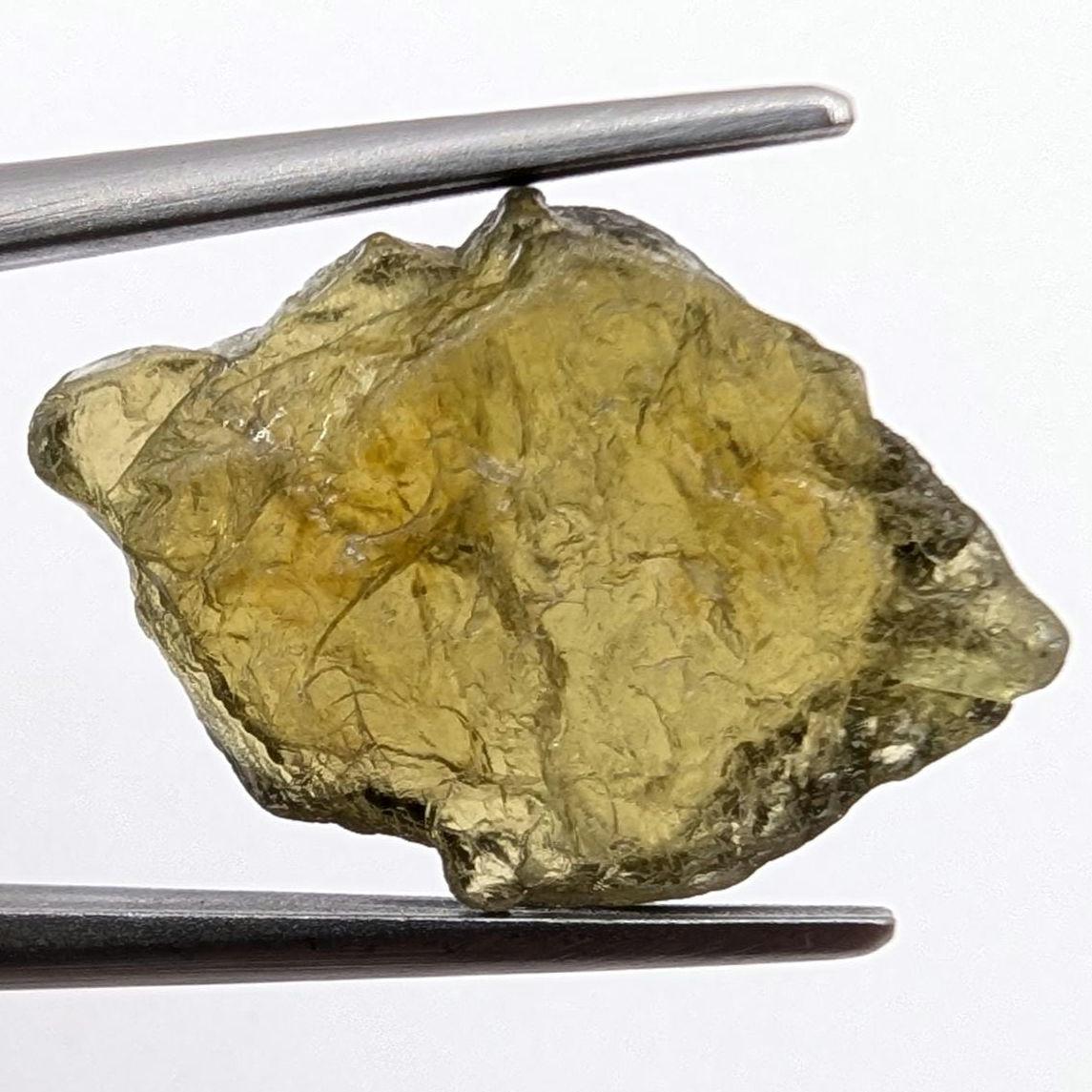 6.84 ct Rare Sinhalite Gem Crystal from Mogok, Myanmar - Natural Yellowish Green Sinhalite Mineral Specimen - Burmese Minerals