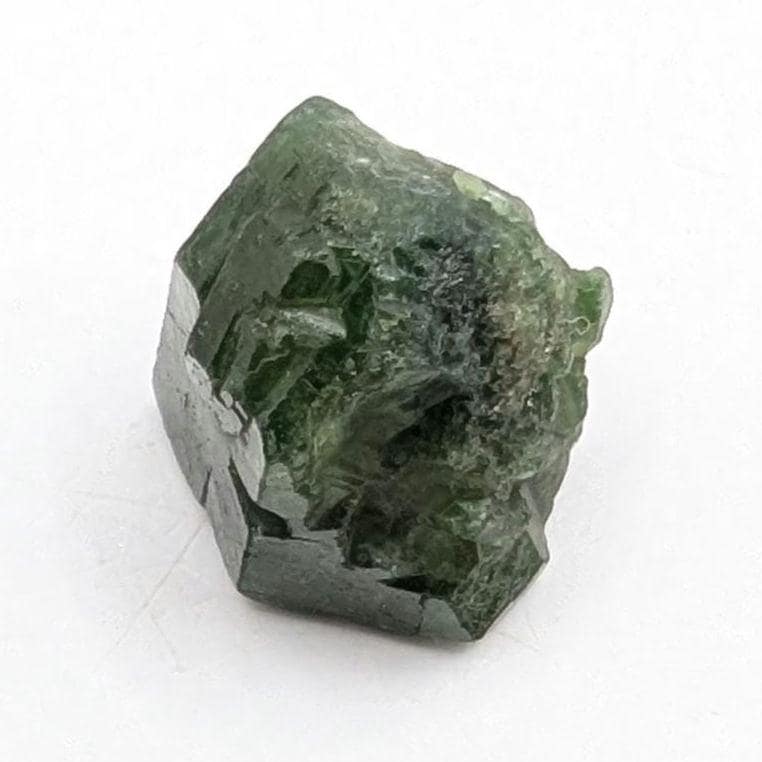 11.48 ct Green Uvite Tourmaline Crystal from Mogok, Myanmar - Natural Tourmaline Gemstone - Burmese Gemstones