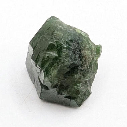 11.48 ct Green Uvite Tourmaline Crystal from Mogok, Myanmar - Natural Tourmaline Gemstone - Burmese Gemstones