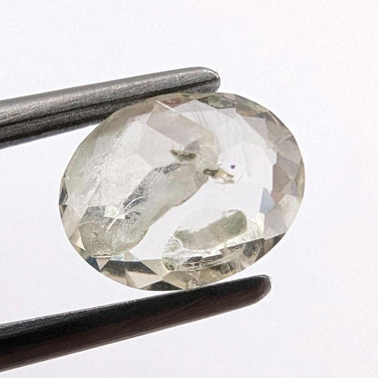 1.42ct Danburite Gemstone - Mogok, Burma - Natural Untreated Danburite Gemstone with Inclusions - Rare Faceted Gemstones - Collector Stone