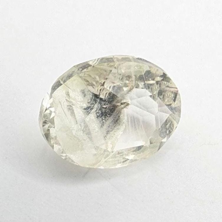 1.42ct Danburite Gemstone - Mogok, Burma - Natural Untreated Danburite Gemstone with Inclusions - Rare Faceted Gemstones - Collector Stone