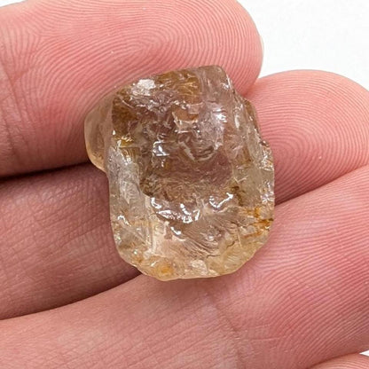 31ct Natural Topaz - Mount Surprise, Queensland, Australia - Rough Topaz Gemstone Specimen - Untreated Topaz Crystal - Old Stock