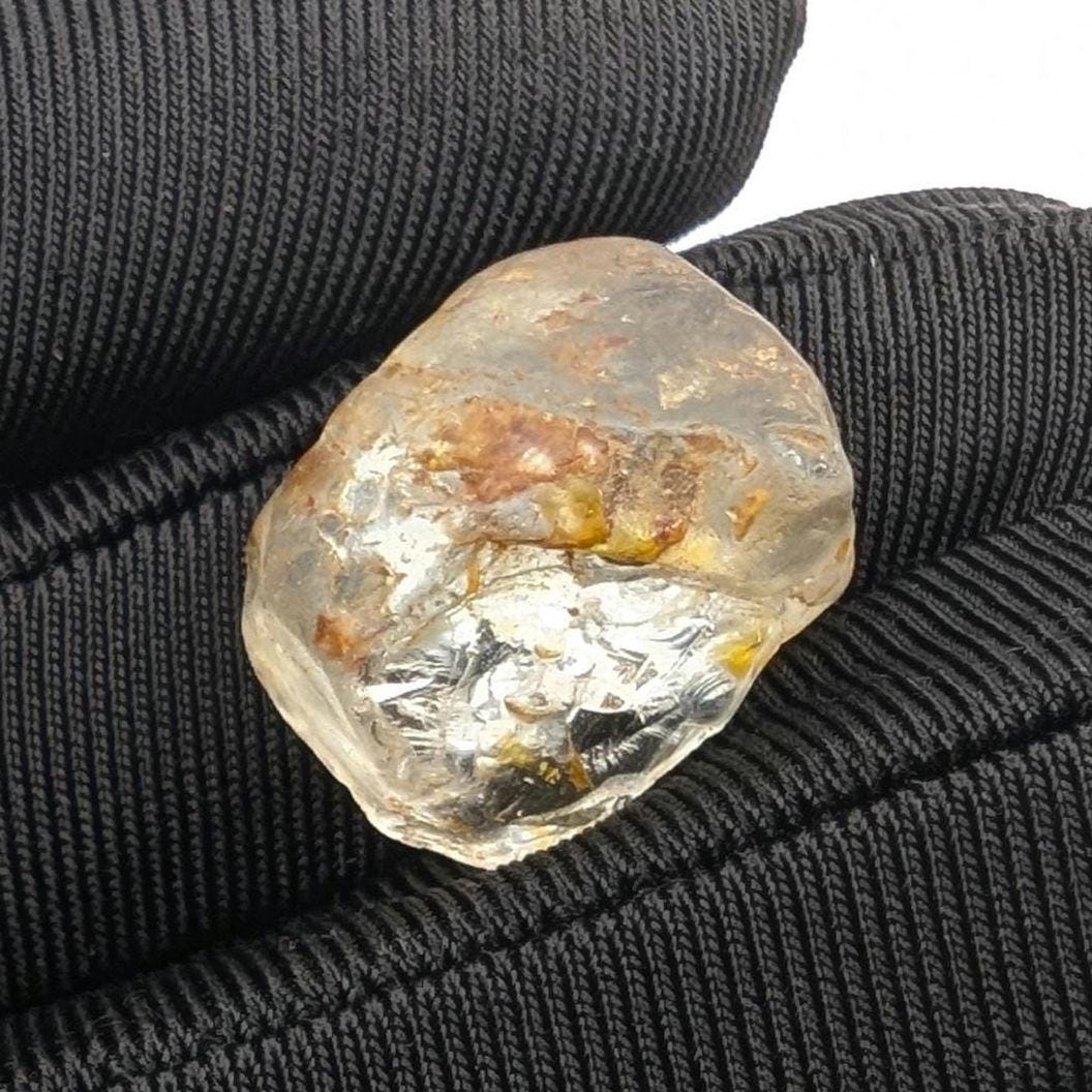 31ct Natural Topaz - Mount Surprise, Queensland, Australia - Rough Topaz Gemstone Specimen - Untreated Topaz Crystal - Old Stock