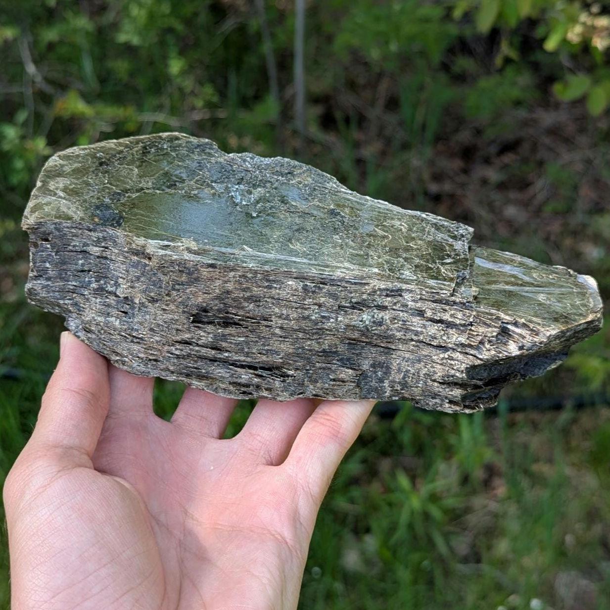 880g Biotite Mica Specimen - Layered Mica Book - Natural Mica Specimen from Quebec, Canada - Sheet Mica - Large Canadian Crystal Specimen