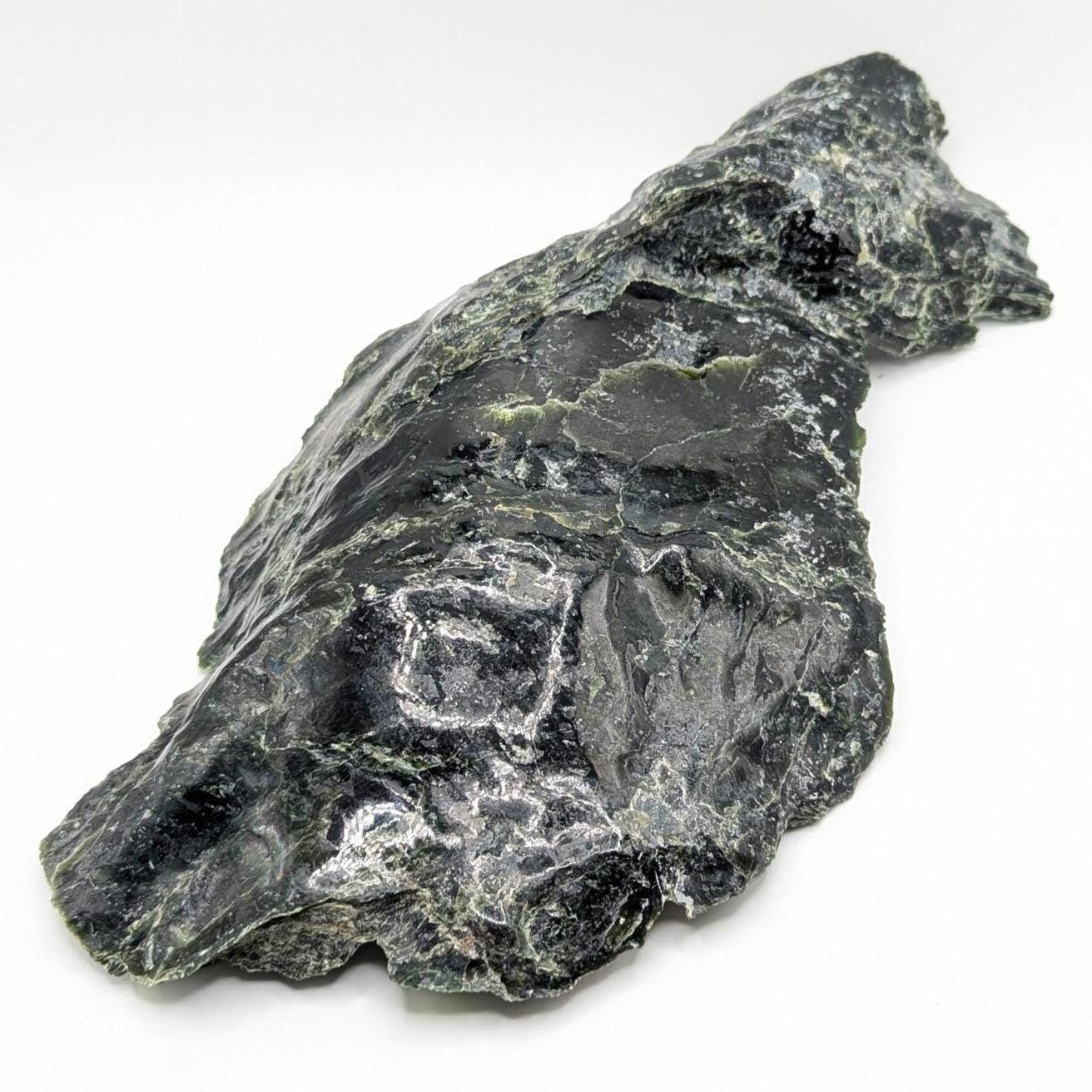 946g Serpentine Mineral - East Broughton, Quebec, Canada - Natural Green Serpentine Specimen - Large Mineral - Home Decor Minerals