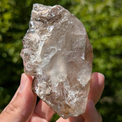 225 g Elestial Smoky Quartz - Natural High Quality Elestial Quartz Crystal from Minas Gerais, Brazil - Natural Quartz - Reiki Crystal