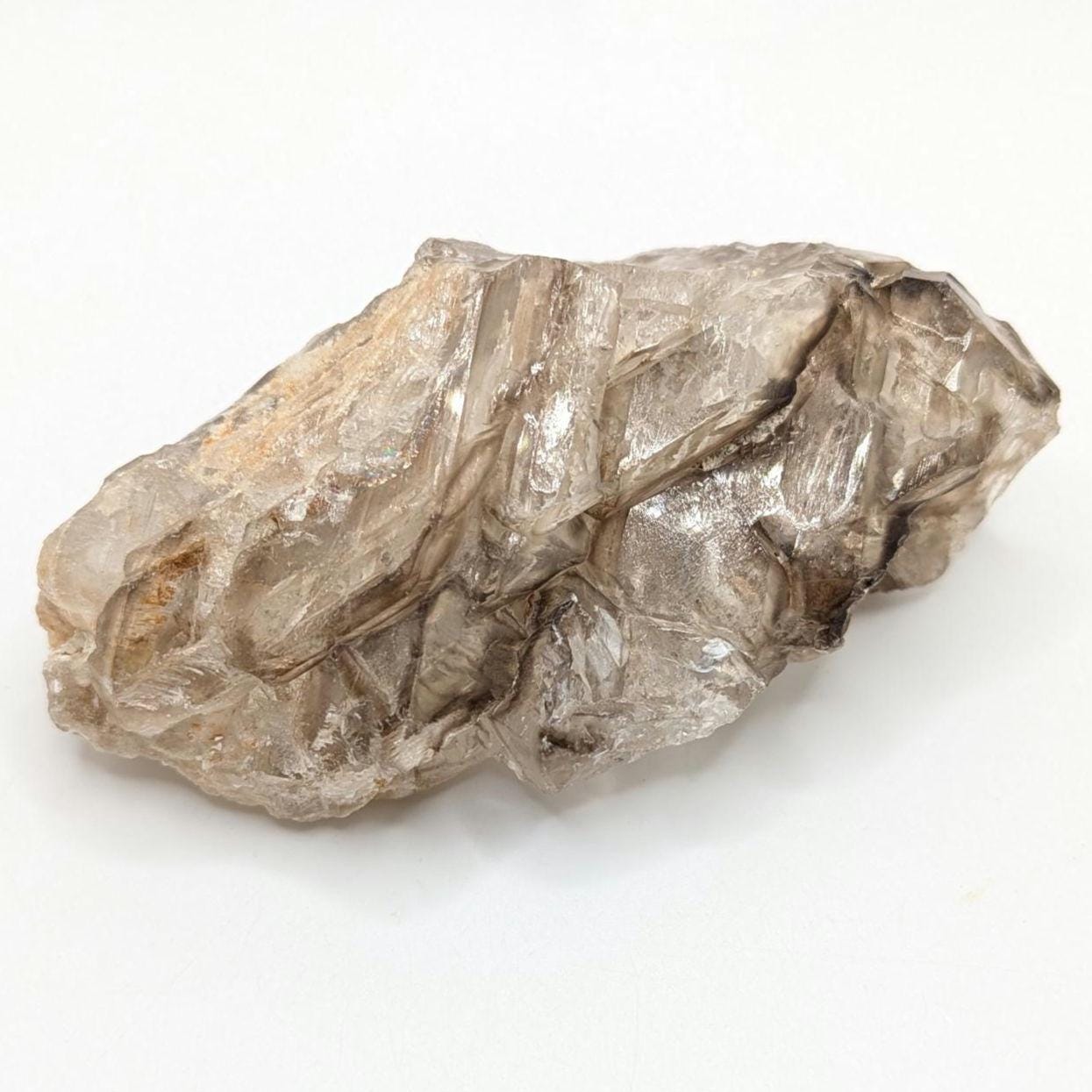 225 g Elestial Smoky Quartz - Natural High Quality Elestial Quartz Crystal from Minas Gerais, Brazil - Natural Quartz - Reiki Crystal