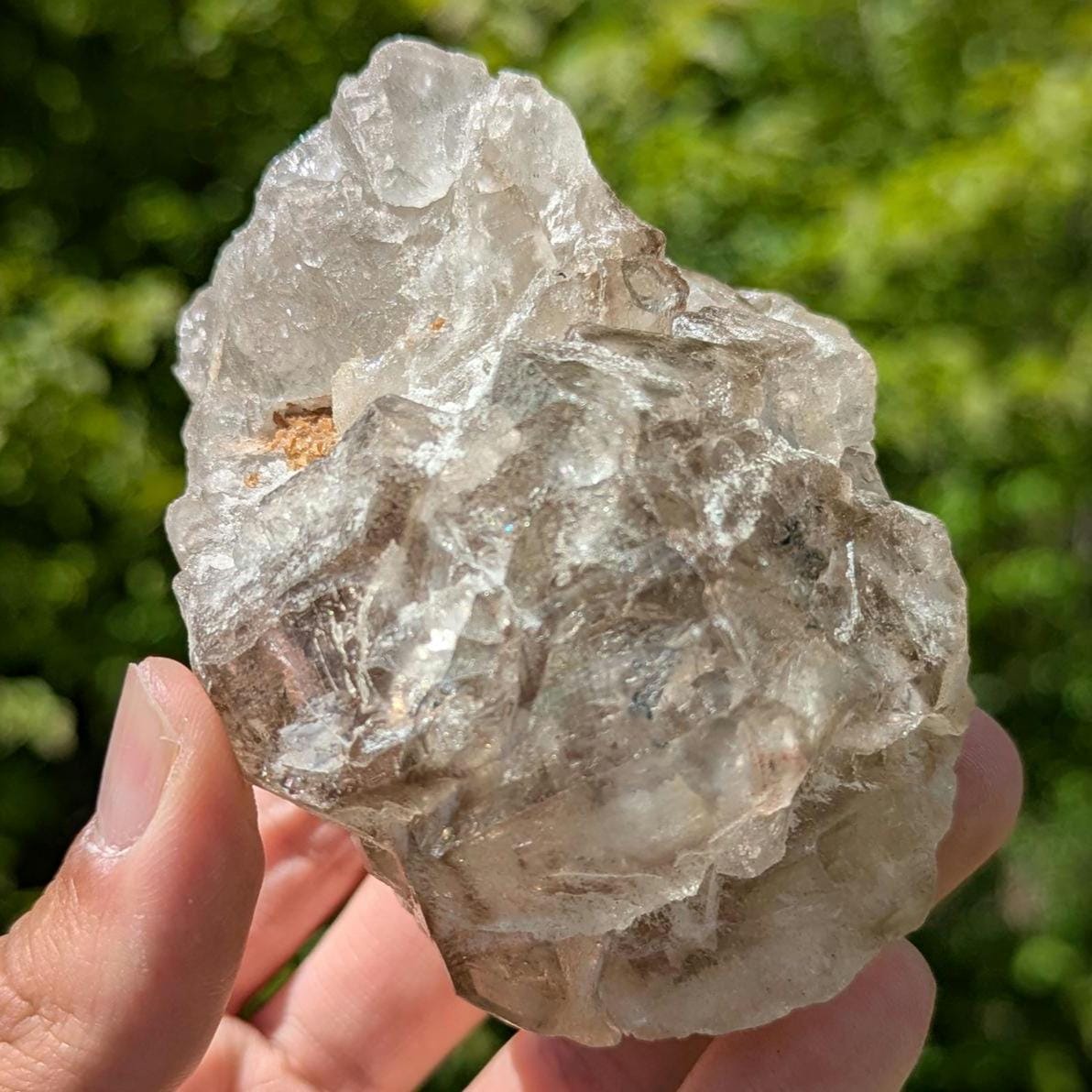 339 g Elestial Smoky Quartz - Natural High Quality Elestial Quartz Crystal from Minas Gerais, Brazil - Natural Quartz - Reiki Crystal