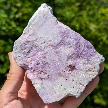 482 g Purple Vesuvianite Specimen - Jeffrey Mine, Val des Sources, Quebec, Canada - Canadian Mineral Specimens - Vesuvianite Crystal