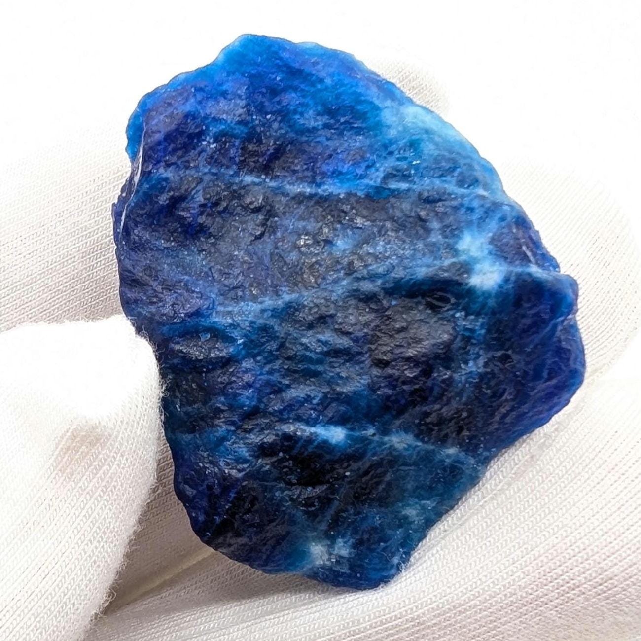 Raw Hauyne, Badakhshan Afghanistan - Deep Blue Mineral Specimen