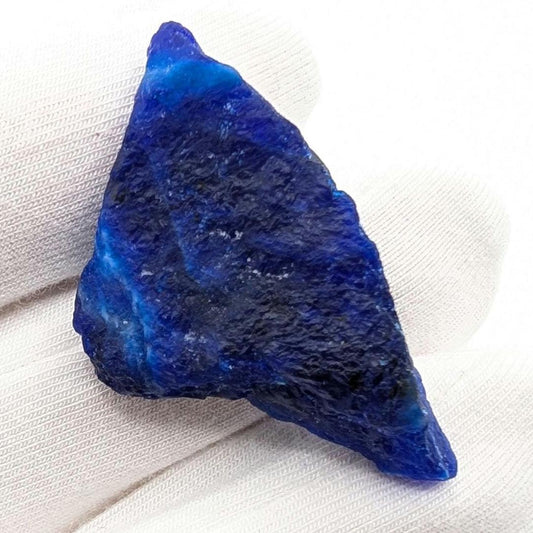 Raw Hauyne, Badakhshan Afghanistan - Deep Blue Mineral Specimen